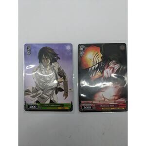 Weiss Schwarz Chainsaw Man & Eren Undercover Anime Expo 2022 Exclusive Promo
